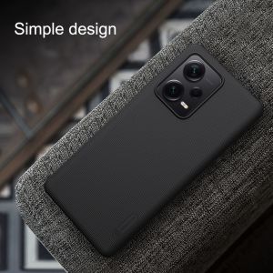 Nillkin Super Frosted Zadný Kryt pre Xiaomi Redmi Note 12 Pro+ 5G Black 6902048260481