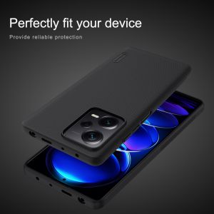 Nillkin Super Frosted Zadný Kryt pre Xiaomi Redmi Note 12 Pro+ 5G Black 6902048260481