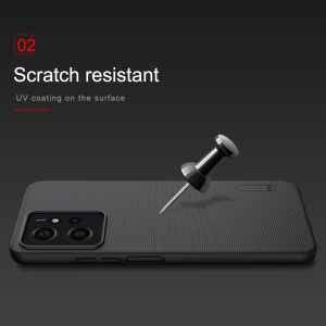 Nillkin Super Frosted Zadný Kryt pre Xiaomi Redmi Note 12 4G Black 6902048263987