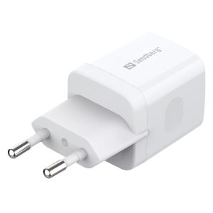 Sandberg USB-C AC Charger PD20W, biela 441-42