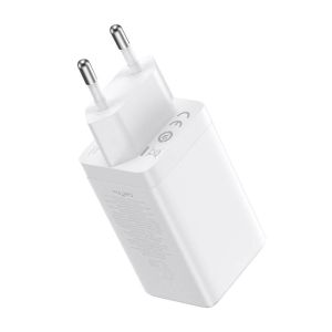 Baseus CCGP120202 GaN5 Pro Quick Nabíjačka USB + 2x USB-C 65W White 6932172617516