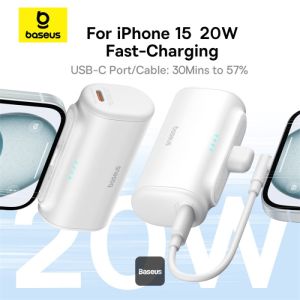 Baseus power banka 5000mAh 20W USB-C biela 6932172659516