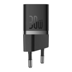 Baseus Rýchlonabíjačka do siete GaN5 Mini 30W EU čierna 6932172624439