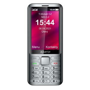 ALIGATOR D950 Dual sim strieborný AD950SR