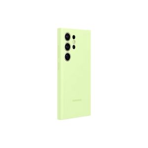 Samsung Silikonový zadný kryt S24 Ultra Light Green EF-PS928TGEGWW