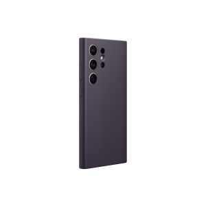 Samsung Zadný kryt z vegánskej kože S24 Ultra Dark Violet GP-FPS928HCAVW