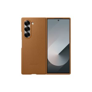 Samsung Ochranný kryt z vegánskej kože pre Fold 6 Brown EF-VF956PAEGWW