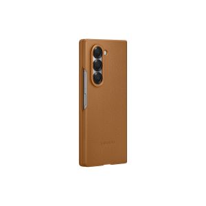 Samsung Ochranný kryt z vegánskej kože pre Fold 6 Brown EF-VF956PAEGWW