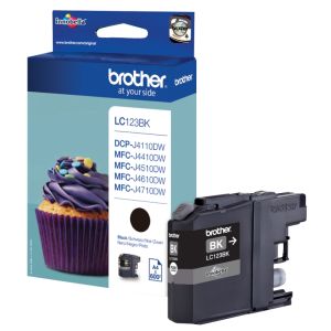 Cartridge Brother LC123BK, čierna (black), originál