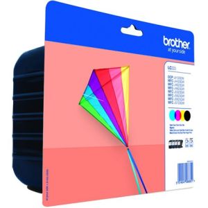 Cartridge Brother LC223 VALBP, CMYK, štvorbalenie, multipack, originál