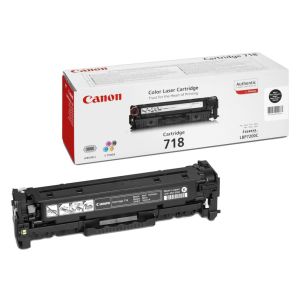 Toner Canon 718, CRG-718, dvojbalenie, čierna (black), originál