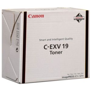 Toner Canon C-EXV19BK, čierna (black), originál