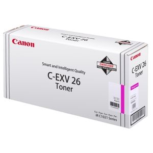 Toner Canon C-EXV26M, purpurová (magenta), originál