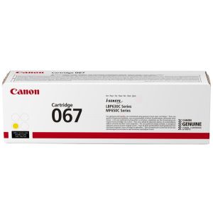 Toner Canon 067 Y, CRG-067 Y, 5099C002, žltá (yellow), originál