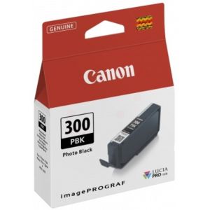 Cartridge Canon PFI-300B, 4193C001, čierna (black), originál