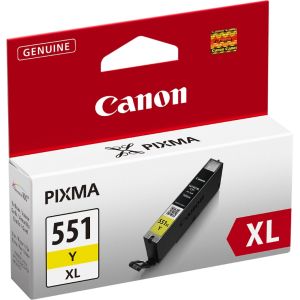 Cartridge Canon CLI-551Y XL, žltá (yellow), originál