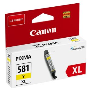 Cartridge Canon CLI-581Y XL, 2051C001, žltá (yellow), originál