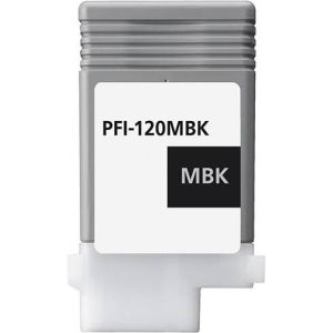 Cartridge Canon PFI-120MBK, 2884C001, matná čierna (matte black), alternatívny