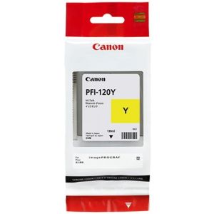 Cartridge Canon PFI-120Y, 2888C001, žltá (yellow), originál