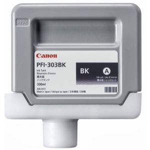 Cartridge Canon PFI-303BK, čierna (black), originál