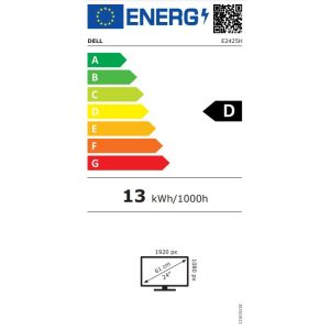 Dell/E2425H/23,81"/VA/FHD/75Hz/5ms/Black/3RNBD 210-BNJN