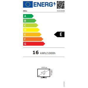 Dell/P2424HEB/23,8"/IPS/FHD/60Hz/5ms/Blck-Slvr/3R 210-BKVC