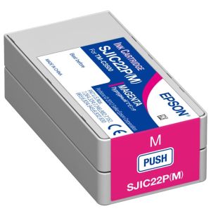 Cartridge Epson S020565, GJIC5(M), C13S020565, purpurová (magenta), originál