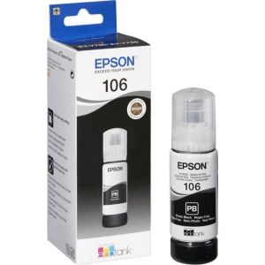 Cartridge Epson 106, C13T00R140, čierna (black), originál