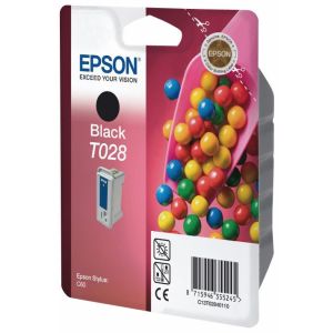 Cartridge Epson T028, čierna (black), originál