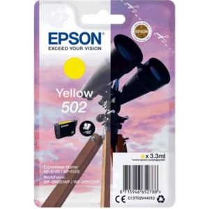 Cartridge Epson 502, C13T02V44010, žltá (yellow), originál