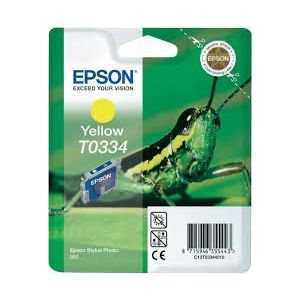 Cartridge Epson T0334, žltá (yellow), originál