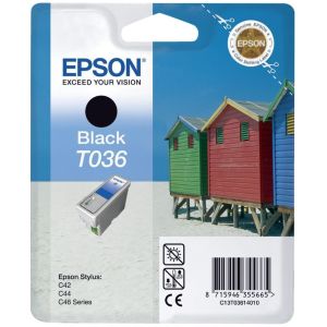 Cartridge Epson T036, čierna (black), originál