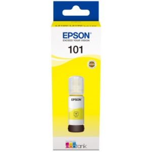 Cartridge Epson 101, T03V4, žltá (yellow), originál