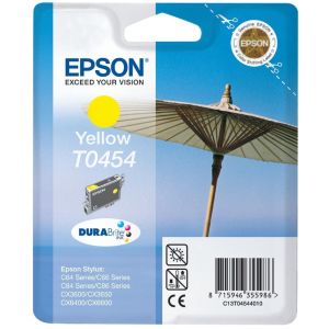 Cartridge Epson T0454, žltá (yellow), originál