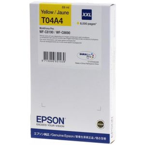 Cartridge Epson T04A4 XXL, C13T04A440, žltá (yellow), originál