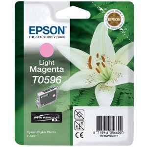 Cartridge Epson T0596, svetlá purpurová (light magenta), originál