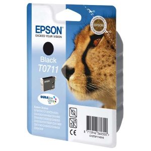 Cartridge Epson T0711, čierna (black), originál