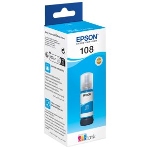 Cartridge Epson 108, T09C2, C13T09C24A, azúrová (cyan), originál