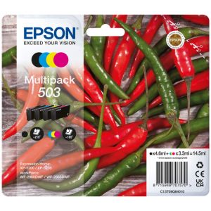 Cartridge Epson 503, C13T09Q64010, T09Q640, CMYK, multipack, originál