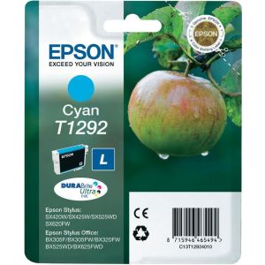 Cartridge Epson T1292, C13T12924012, azúrová (cyan), originál