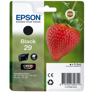 Cartridge Epson T2981 (29), C13T29814012, čierna (black), originál