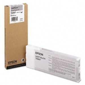 Cartridge Epson T6067, svetlá čierna (light black), originál