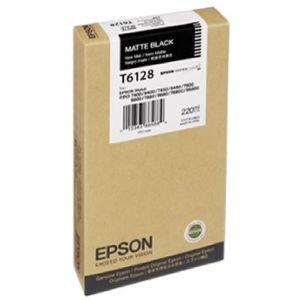 Cartridge Epson T6128, matná čierna (matte black), originál