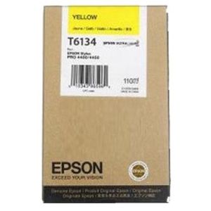 Cartridge Epson T6134, žltá (yellow), originál