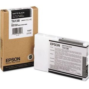 Cartridge Epson T6138, matná čierna (matte black), originál