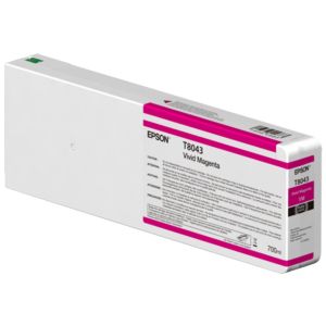 Cartridge Epson T8043, purpurová (magenta), originál