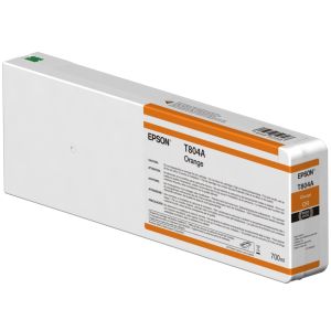 Cartridge Epson T804A, oranžová (orange), originál