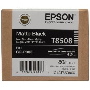 Cartridge Epson T8508, matná čierna (matte black), originál