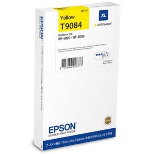 Cartridge Epson T9084, žltá (yellow), originál