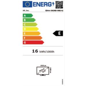 HP E24mv G4 23,8" 250/1000:1/DP/HDMI/VGA/CAM/2x2w 169L0AA#ABB